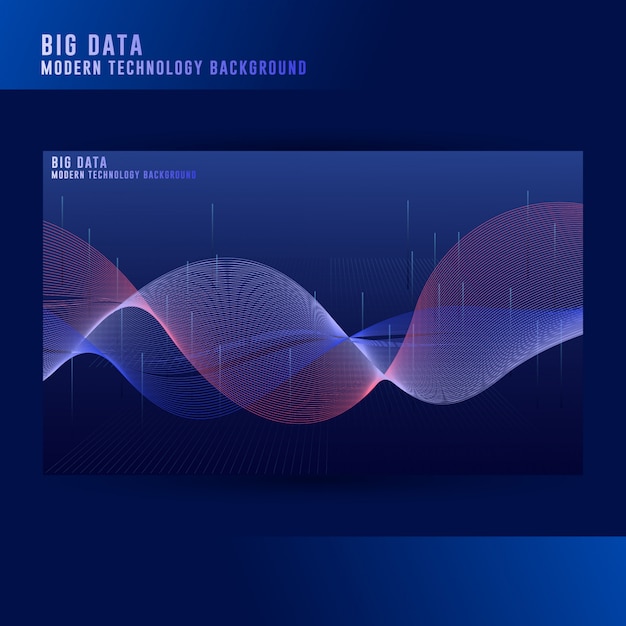 Fond de concept Big Data