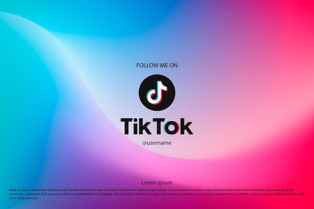 Fond dégradé tik tok pour tik tok