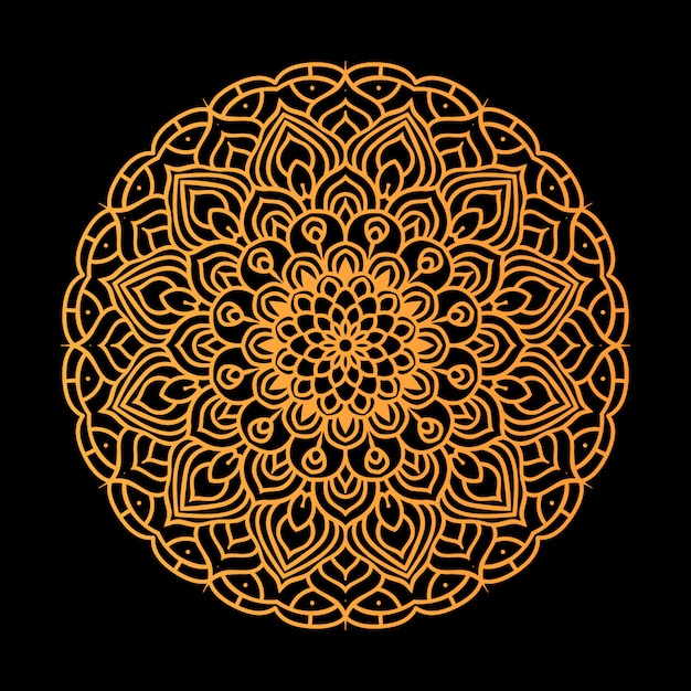 Fond de mandala arabesque