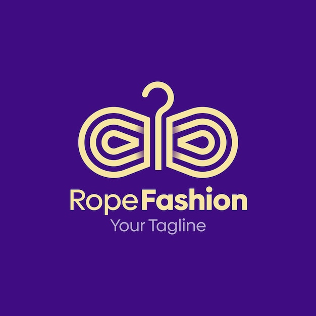 Vecteur un fond violet avec un logo pour un style de mode