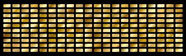 Vecteur le gradient d'or, le métal d'or et le vecteur d'or