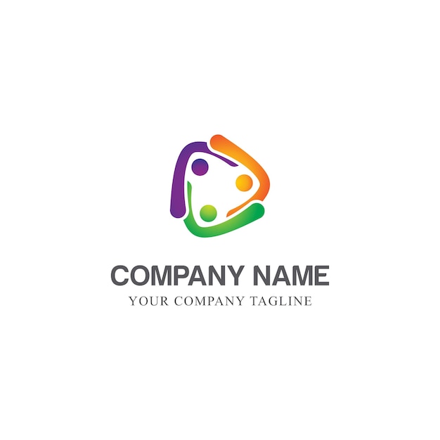 Groupe Logo Template