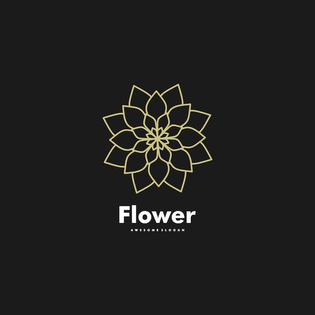 Logo Illustration Fleur