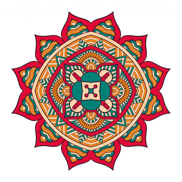 Mandala de vecteur