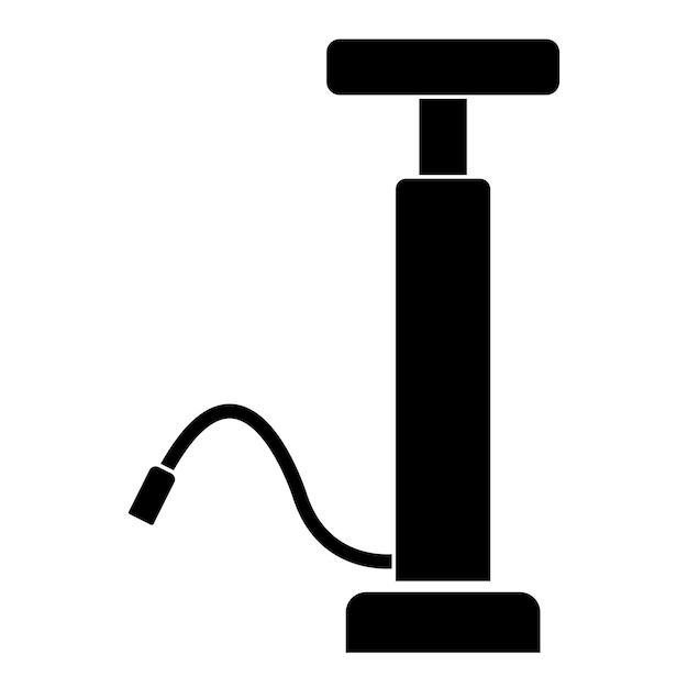 Vecteur modèle de conception d'illustration vectorielle de l'icône de la pompe éolienne