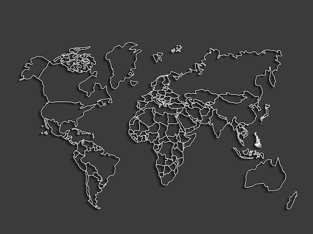 planète terre mondiale