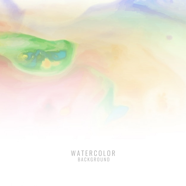 Kostenlose Vektor abstrakt colorful aquarell hintergrund