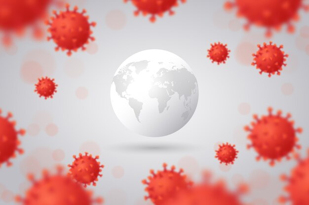 Coronavirus Globus-Konzept