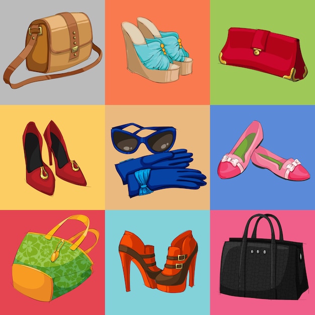 Damen Taschen Schuhe und Accessoires Kollektion