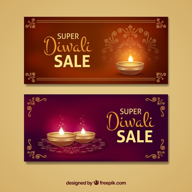 Diwali Verkauf Banner