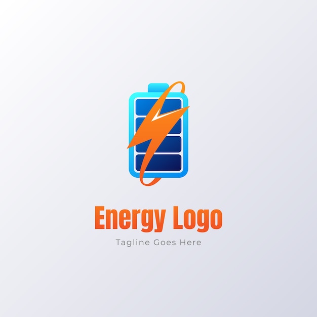 Kostenlose Vektor energie-logo-design