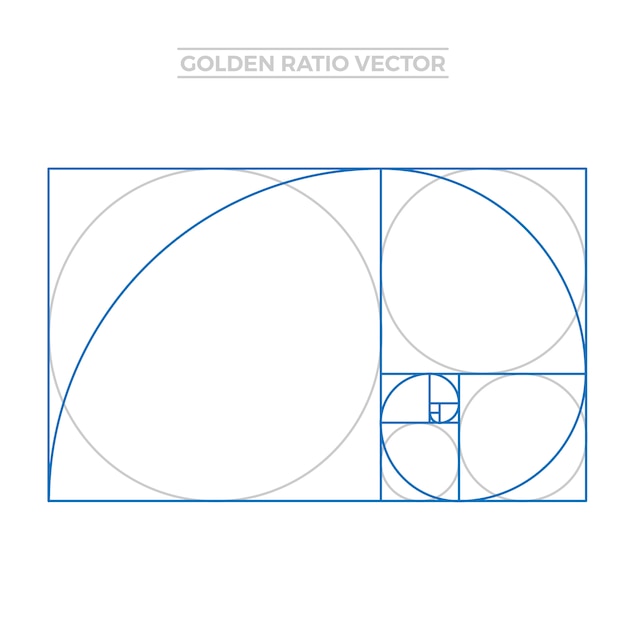 Goldene Ratio Vorlage