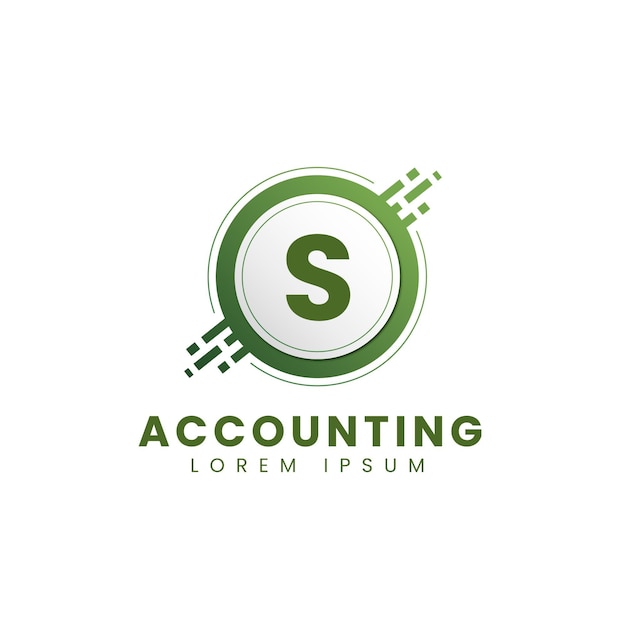 Gradient Accounting Logo Vorlage