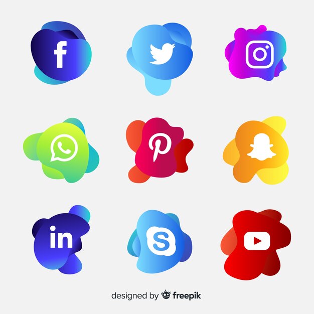 Gradient-Social-Media-Logo collectio