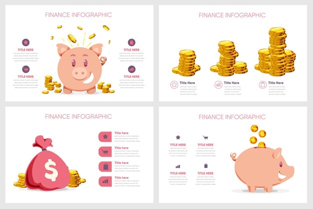 Infografik-Konzept finanzieren