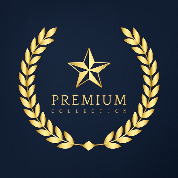 Premium Kollektion Abzeichen Design