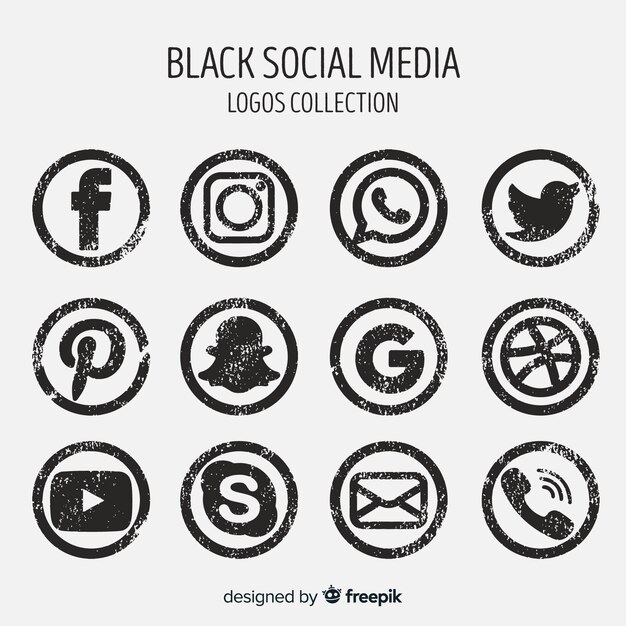 Social Media-Logo-Sammlung