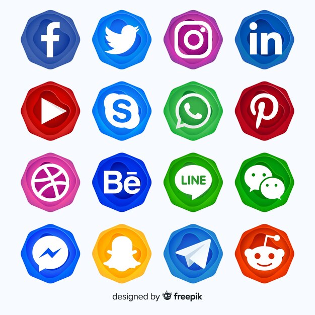 Social Media-Logo-Sammlung