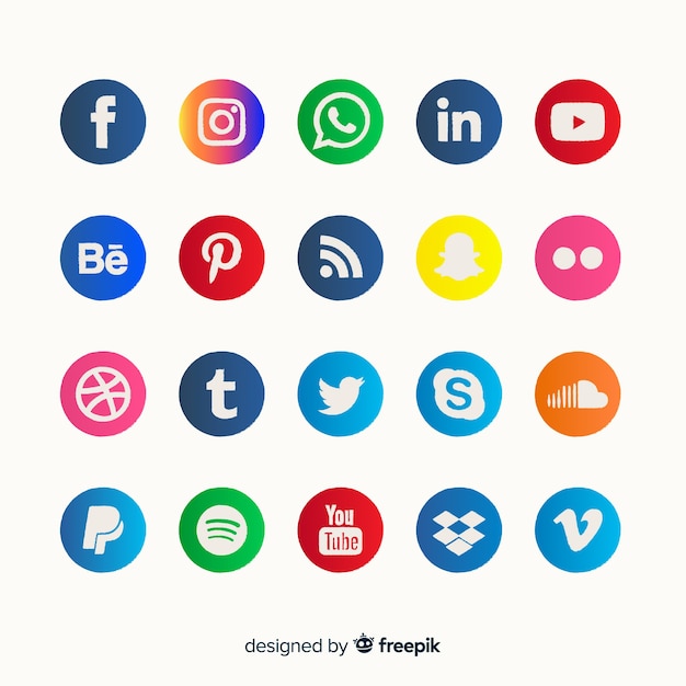 Social Media-Logo-Sammlung