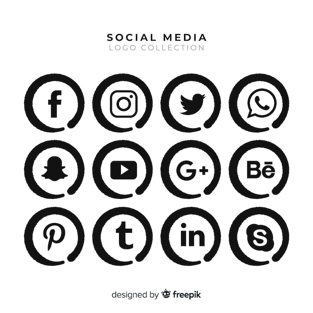 Social Media-Logo-Sammlung