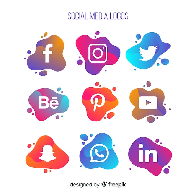 Social Media-Logosammlung