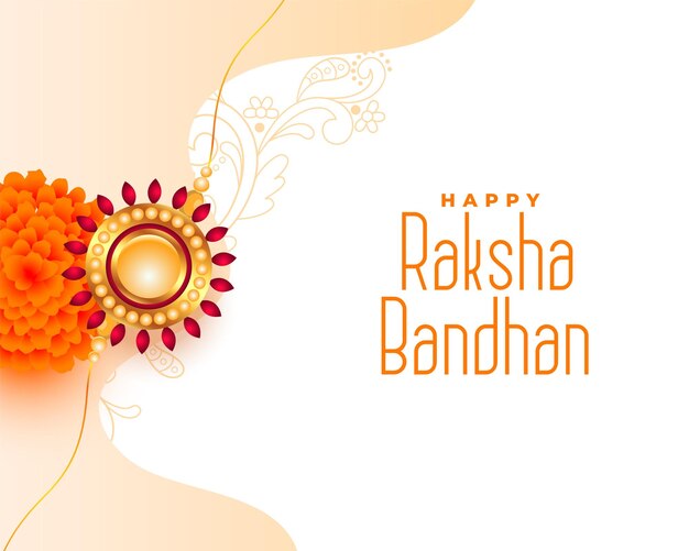 Traditionelles Banner des dekorativen Raksha-Bandhan-Festivals