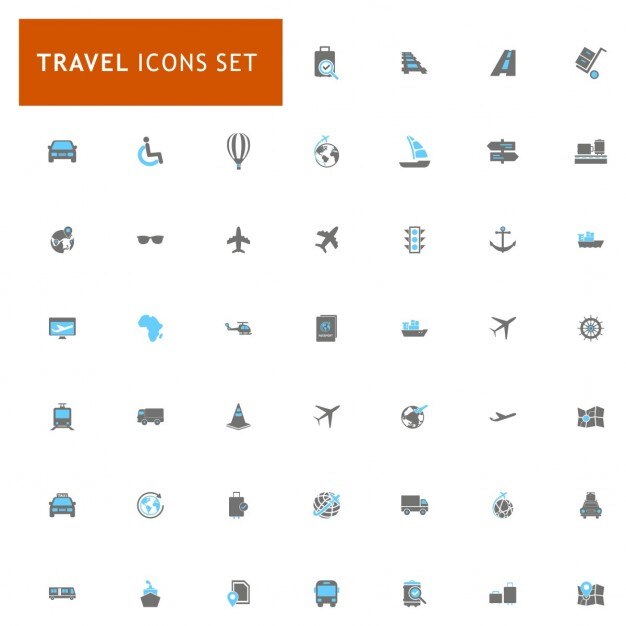 Travel Icon Set