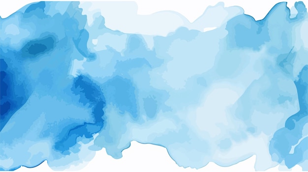 Abstrakter blauer Aquarell-Hintergrund