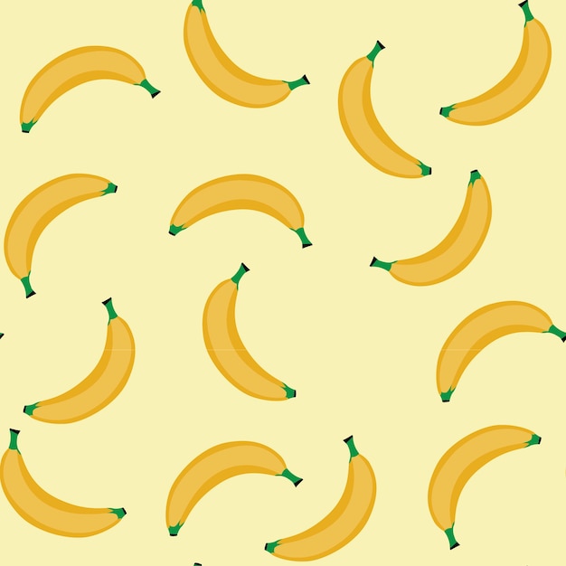 Bananen-nahtloses Muster