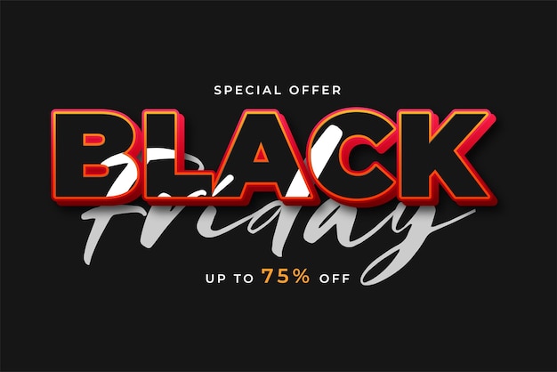 Black Friday Super Sale Social Media Banner Vorlage