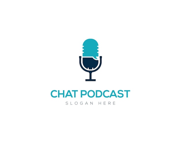 Chat-Podcast-Logo-Design