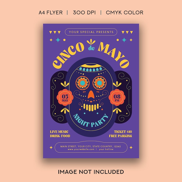 Cinco De Mayo-Flyer