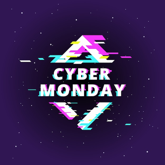 Cyber ​​Monday Glitch Banner