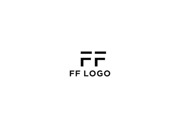 ff-Logo-Logo-Design-Vektor-Illustration