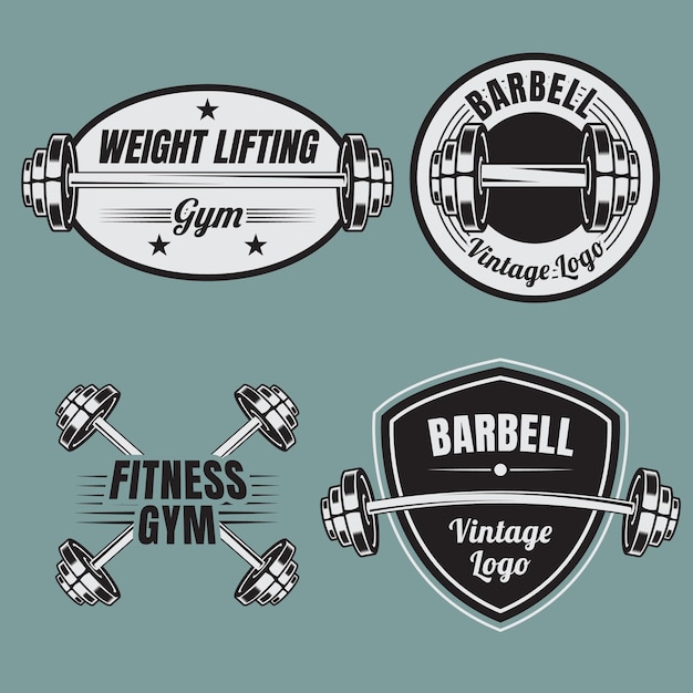 Fitness-Sport-Logo-Sammlung