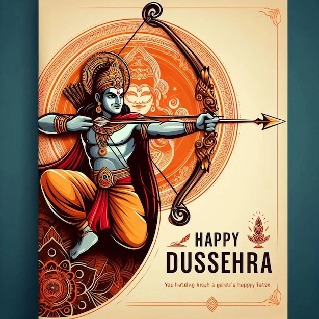 Glückliche Dussehra-Vektor-Illustration