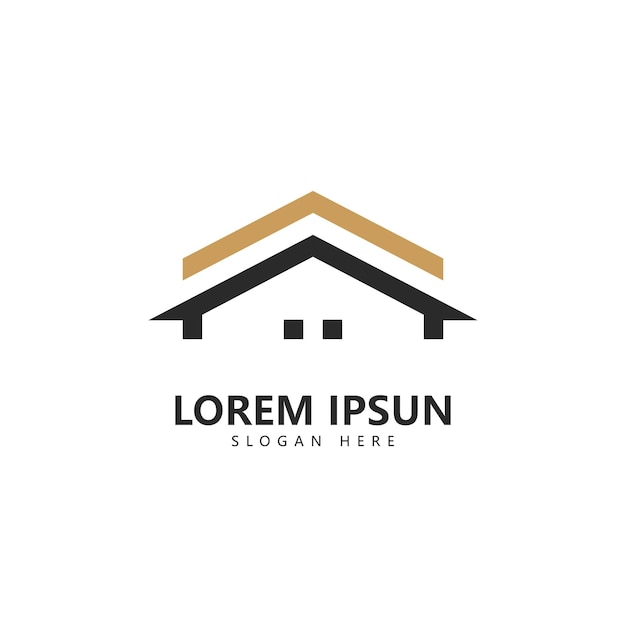 Home-Immobilien-Logo-Symbol-Vektor-Vorlage-Design