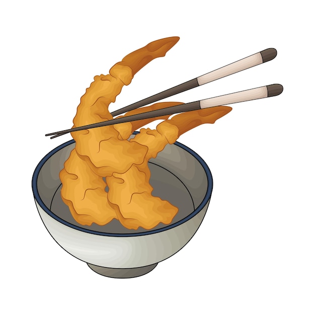 Illustration der Tempura