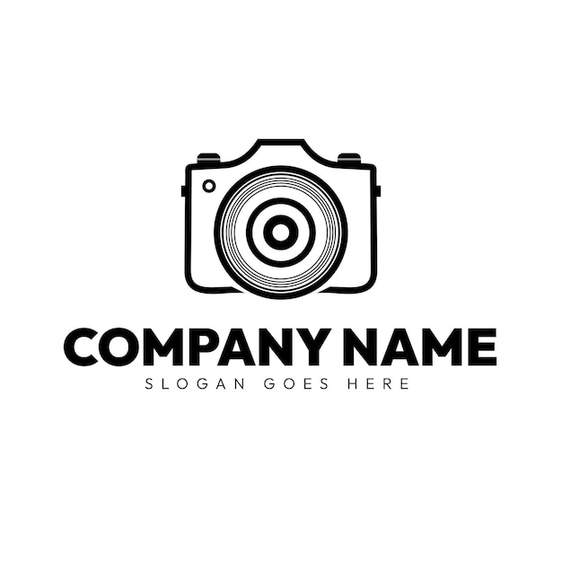 Kamerafotografie Minimales modernes Logo-Design