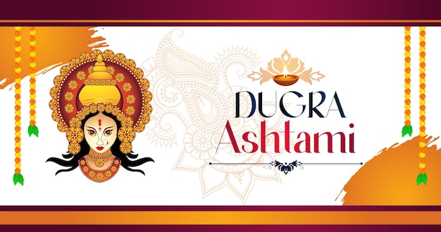 Vektor maa durga ashtami