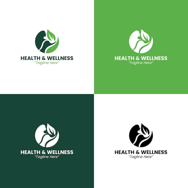 Markenlogo für Gesundheit und Wellness