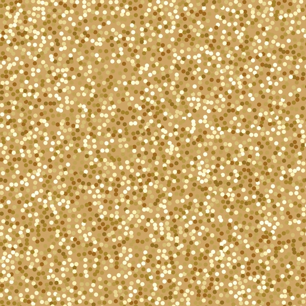 Nahtloser Goldglitterhintergrund. Glitzernde Textur. Glitzer funkeln. Abstrakter Hintergrund.