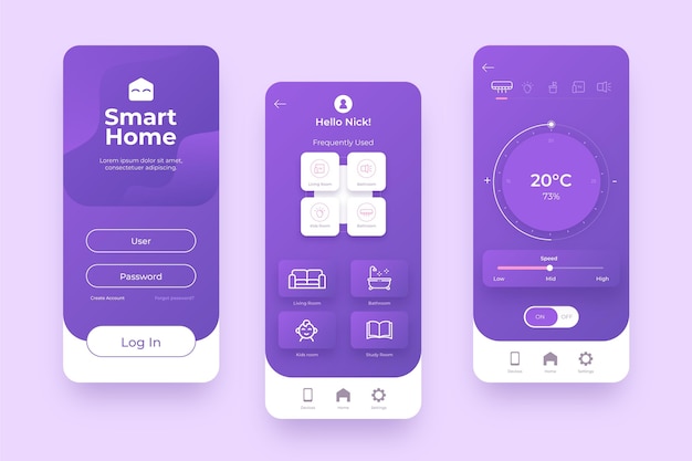 Smart Home Management in Violetttönen