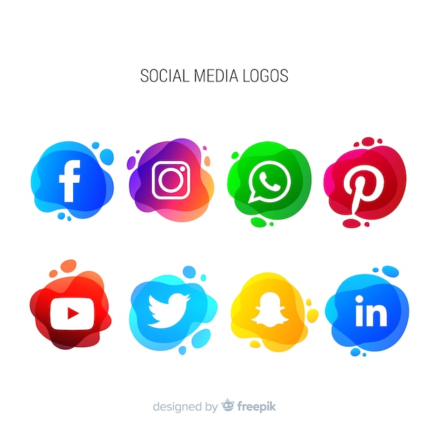 Social-Media-Logo-Sammlung