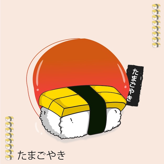 Vektor sushi-vektor