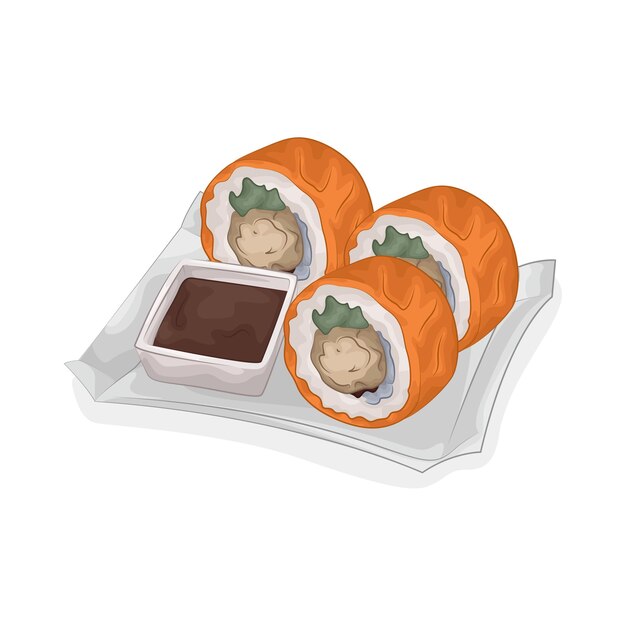 Vektor sushi