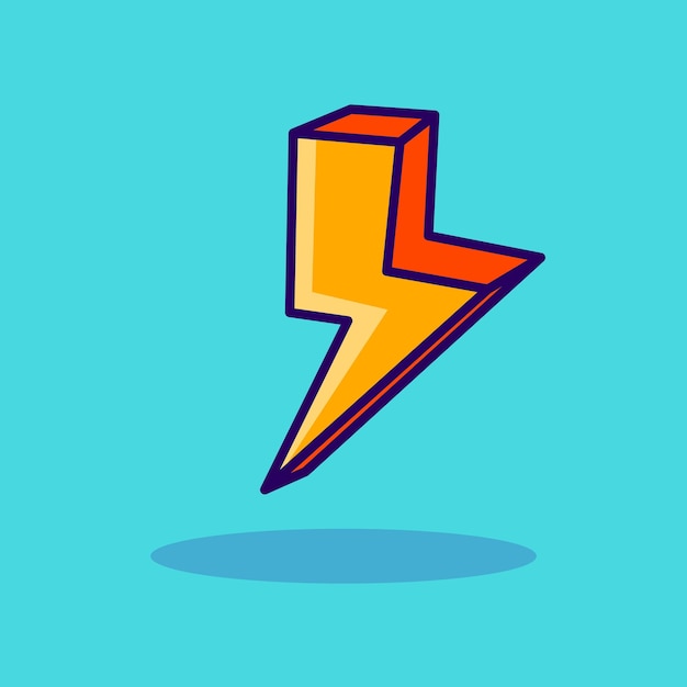 Thunderbolt-Symbol Illustration