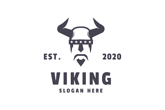 Viking-Logo-Design-Vorlage Business-Firmensymbol