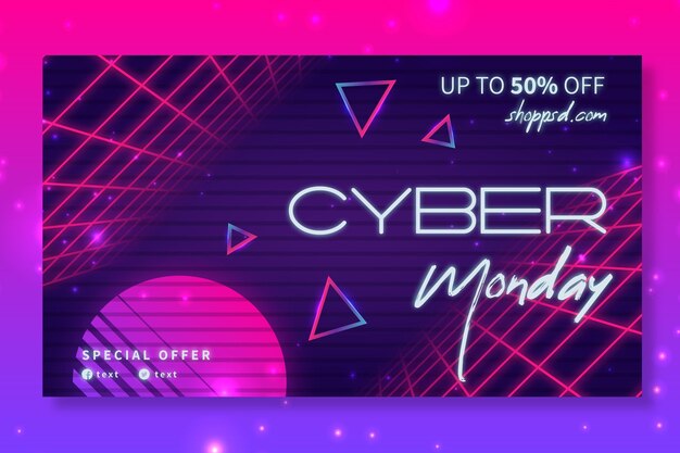 Banner da Cyber Monday