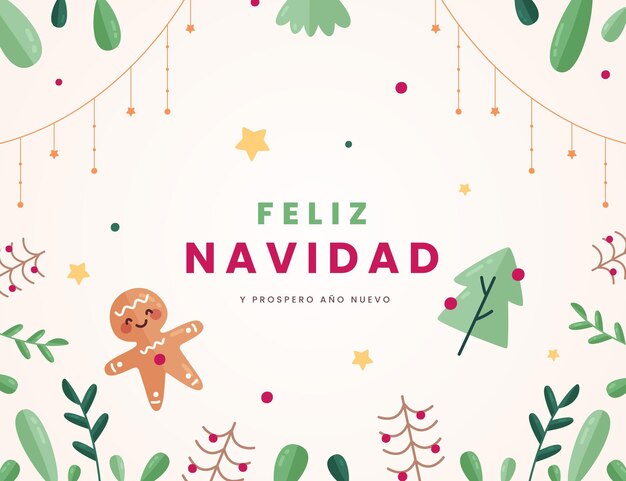 Desenho feliz navidad